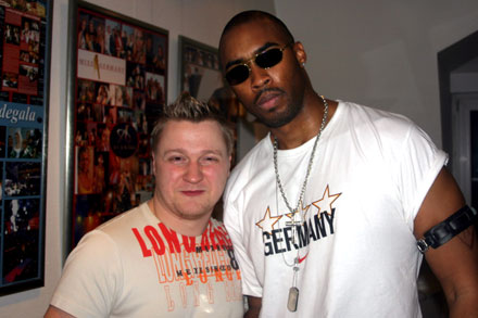 DJ PEC und Montel Jordan